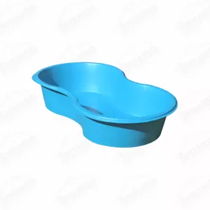 PISCINA FEIJÃO AZUL FORTLEV AFORT 500 LITROS SEM T... - Sperandio