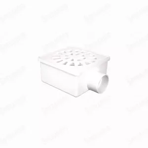 RALO SIFONADO QUADRADO - BRANCO - Sperandio
