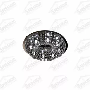 PLAFON ROYAL CRISTAL 40CM 8L G9 - BRONZEARTE - Sperandio