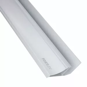 RODA FORRO PVC 8MM BRANCO FORTLEV - Sperandio