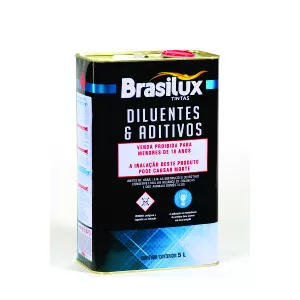 THINNER ACABAMENTO 5LT DILUENTE AUTOMOTIVO BRASILU - Sperandio
