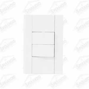 CONJUNTO INTERRUPTOR 2 TECLAS SIMPLES 10A FAME MOD... - Sperandio
