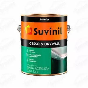 TINTA PARA GESSO BRANCO 3,6LT SUVINIL - Sperandio