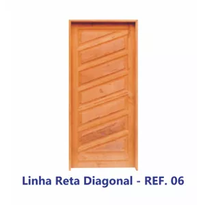 PORTA MADEIRA RETA ALMOFADA DIAGONAL EM ANGELIM PE... - Sperandio