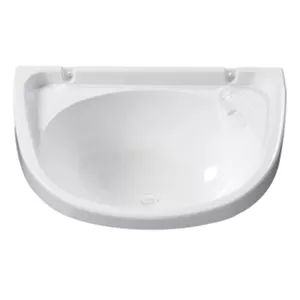 LAVATÓRIO PLASTICO BRANCO GRANDE 50X41 5LT DURIN - Sperandio