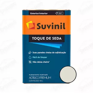 TINTA SUVINIL 18LT ACETINADO ACRILICA TOQUE SEDA G... - Sperandio
