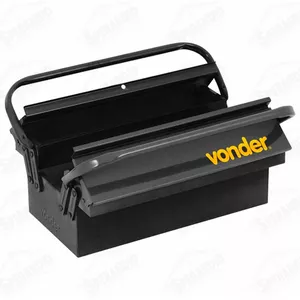 CAIXA DE FERRAMENTAS COM 3 GAVETAS DE FERRO VONDER - Sperandio
