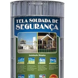 TELA SOLDADA FIO 1,9MM 1,20X25MT FURO 5X10CM - Sperandio