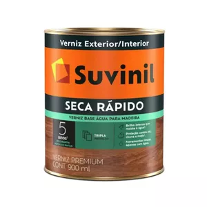 VERNIZ 900ML SECA RAPIDO BASE AGUA NATURAL BRILHAN... - Sperandio