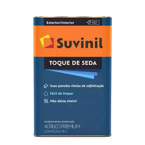 TINTA 18LT ACRILICO TOQUE DE SEDA ACETINADO BRANCO... - Sperandio
