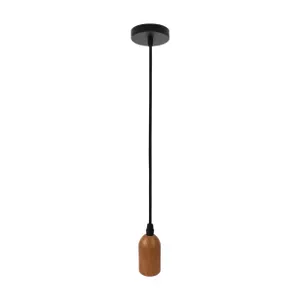 PENDENTE METAL VINTAGE LONGO DOT TASCHIBRA MADEIRA - Sperandio