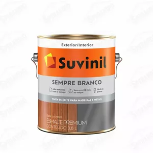 TINTA SUVINIL 3,6L ESMALTE SEMPRE BRANCO BRILHANTE - Sperandio