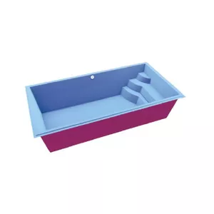 PISCINA DE FIBRA DAKOTA 6,00X3,00X1,40 UP - Sperandio