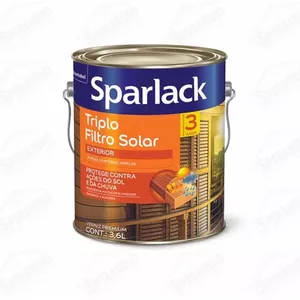 VERNIZ 3,6L TRIPLA PROTEÇÃO FILTRO SOLAR BRILHANTE... - Sperandio