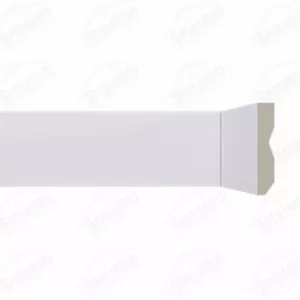 RODAPÉ POLIESTIRENO LEV71 RP/BR 70X13X2,40 LISO SA... - Sperandio