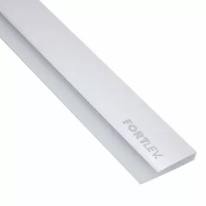 RODA FORRO PVC 8MM BRANCO STANDARD TIPO U FORTLEV - Sperandio