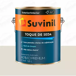 TINTA 3,6L SUVINIL ACRÍLICO TOQUE DE SEDA ACETINAD... - Sperandio