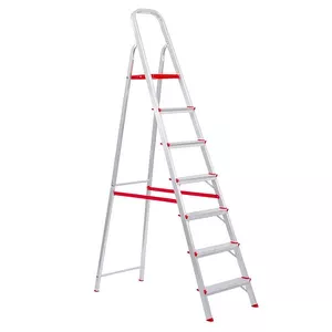 ESCADA ALUMINIO 7 DEGRAUS BOTAFOGO ABRIR DOMESTICA - Sperandio