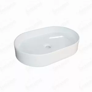 CUBA DE APOIO OVAL 58X39 BRANCA - Sperandio