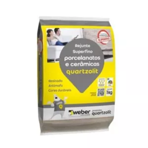 REJUNTE RESINADO QUARTZOLIT PARA PORCELANATO 1KG - Sperandio
