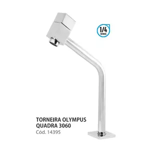 TORNEIRA BANCADA OLYMPUS 3060 QUADRADA AREJADOR BO... - Sperandio