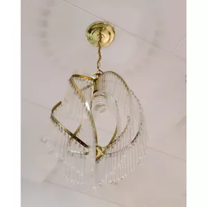 LUSTRE CARACOL FIXO COM 180 AMPOLAS DOURADO LSPNT ... - Sperandio