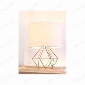 ABAJUR DIAMANTE COBRE CÚPULA NATURAL VESPER VC110-... - Sperandio