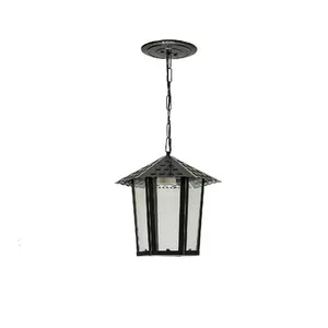 LUMINÁRIA PENDENTE COLONIAL SEXTAVADO 1XE27 PRETO ... - Sperandio