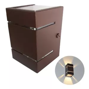 ARANDELA MARROM COM FRISOS 10X15 ATSRLUMEN - Sperandio