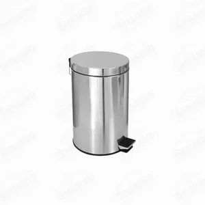 LIXEIRA INOX ESPELHADO 12 LITROS BENE CASA - Sperandio