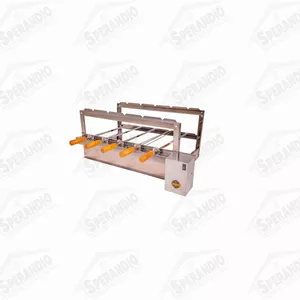 CHURRASQUEIRA PRE-MOLD.5 ESPETOS 64CM DIR. - ROTOG... - Sperandio