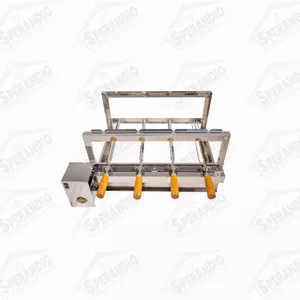 CHURRASQUEIRA 4 ESPETOS ALVENARIA C/SUP.ALTO 58CM ... - Sperandio