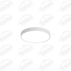 PLAFON BRANCO REDONDO LED ACRILICO METAL - ADNMAIS - Sperandio