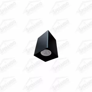 SPOT SOBREPOR QUADRADI P/LAMPADA MR16 PRETO - KIAN - Sperandio