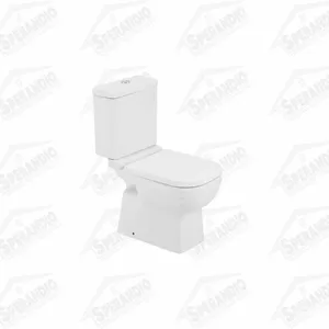 KIT COMPLETO VASO SANITARIO ELITE BRANCO C/ASSENTO... - Sperandio