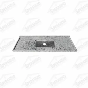 PIA GRANITO 1,50MT N2 CUBA FUNDA BRANCO DALAS CLAR - Sperandio
