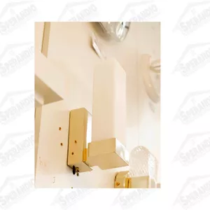 ARANDELA LED SATRO 5W 3000K DOURADO - ASTRALED - Sperandio