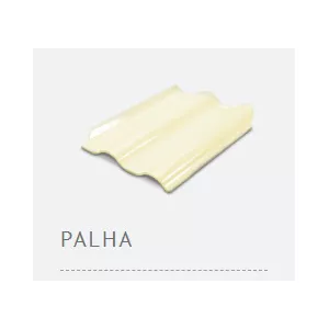 TELHA ESMALTADA 1 FACE TETTOPRIME PALHA (9,1 PC/M2... - Sperandio