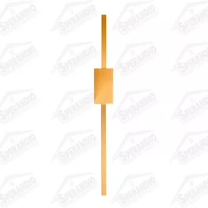 ARANDELA RETILINE LED 22W GOLD 127V - BRONZEARTE - Sperandio