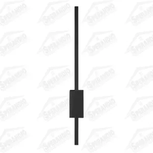 ARANDELA RETILINE LED 22W PRETO 127V - BRONZEARTE - Sperandio