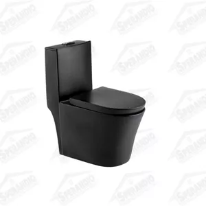 VASO MONOBLOCO AMBAR PRETO FOSCO C/ASSENTO - PETTR - Sperandio