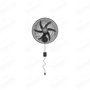 VENTILADOR PAREDE OSCILANTE MONTA FACIL 50CM 6P PR... - Sperandio