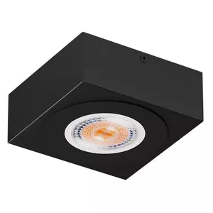 SPOT LED SOBREPOR QUADRADO PRETO 7W 3000K - Sperandio