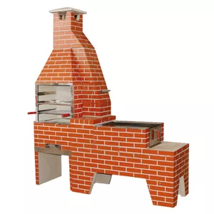 CHURRASQUEIRA E FOGÃO 3 BOCAS KIT 2X1 VITRAL DEGRI... - Sperandio