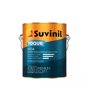 TINTA 3,6LT ACRIL.TOQUE DE SEDA ACETINADO BRANCO N... - Sperandio