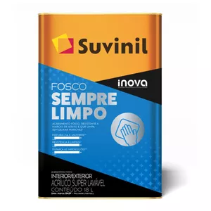 TINTA 16LT BASE SEMPRE LIMPO INOVA SUPERLAVAVEL FO... - Sperandio