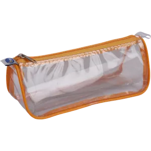 ESTOJO CANOA TRANSP AMARELO 163 - 163 - Estojos Zum