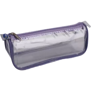 ESTOJO CANOA TRANSP LILAS 166 - 166 - Estojos Zum