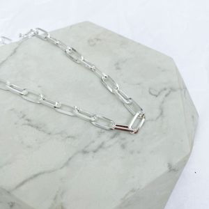 Colar Choker Elos Cartier Folheado em Prata 925