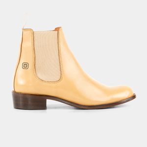 Bota feminina Chelsea Duquesa Marfim